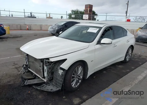 2018 Infiniti Q50 3.0T Luxe from USA, damaged, VIN JN1EV7AP6JM350869